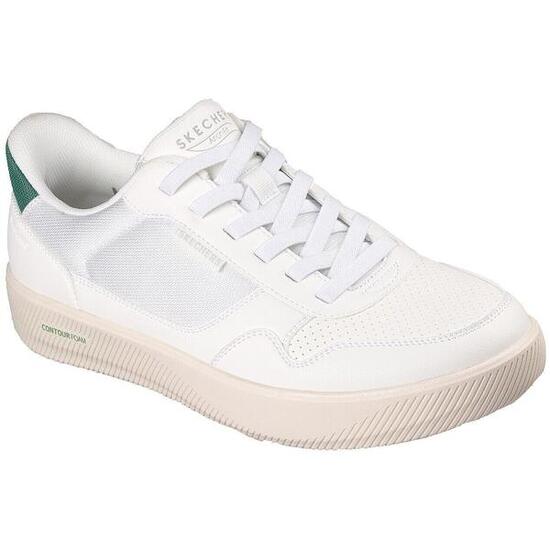 Zapatillas Skechers Arch Fit Court Break-komforta, Blanco, Hombre