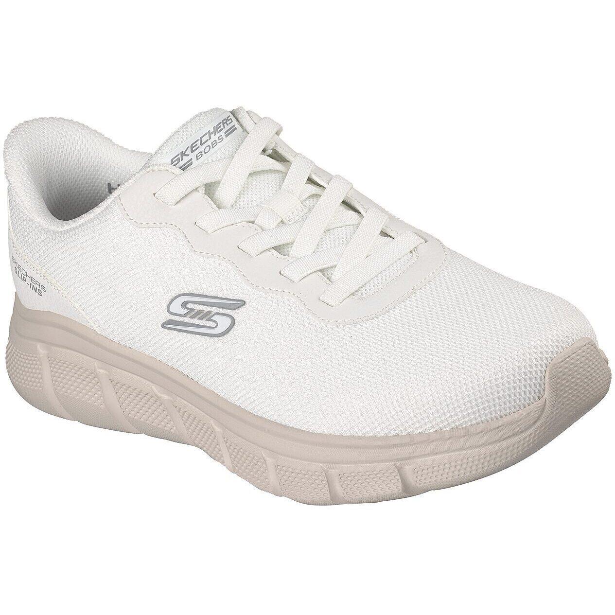 Baskets Skechers Bobs B Flex - Glacial Edge, Blanc, Hommes 1/5
