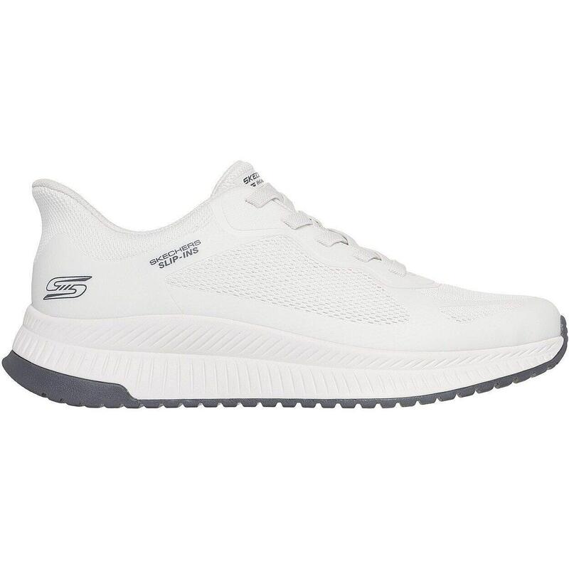 Pantofi sport barbati Skechers Bobs Squad 4, Alb
