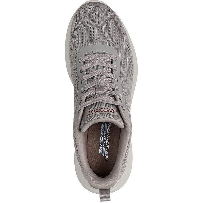 Pantofi sport barbati Skechers Bobs Moda Flex, Gri