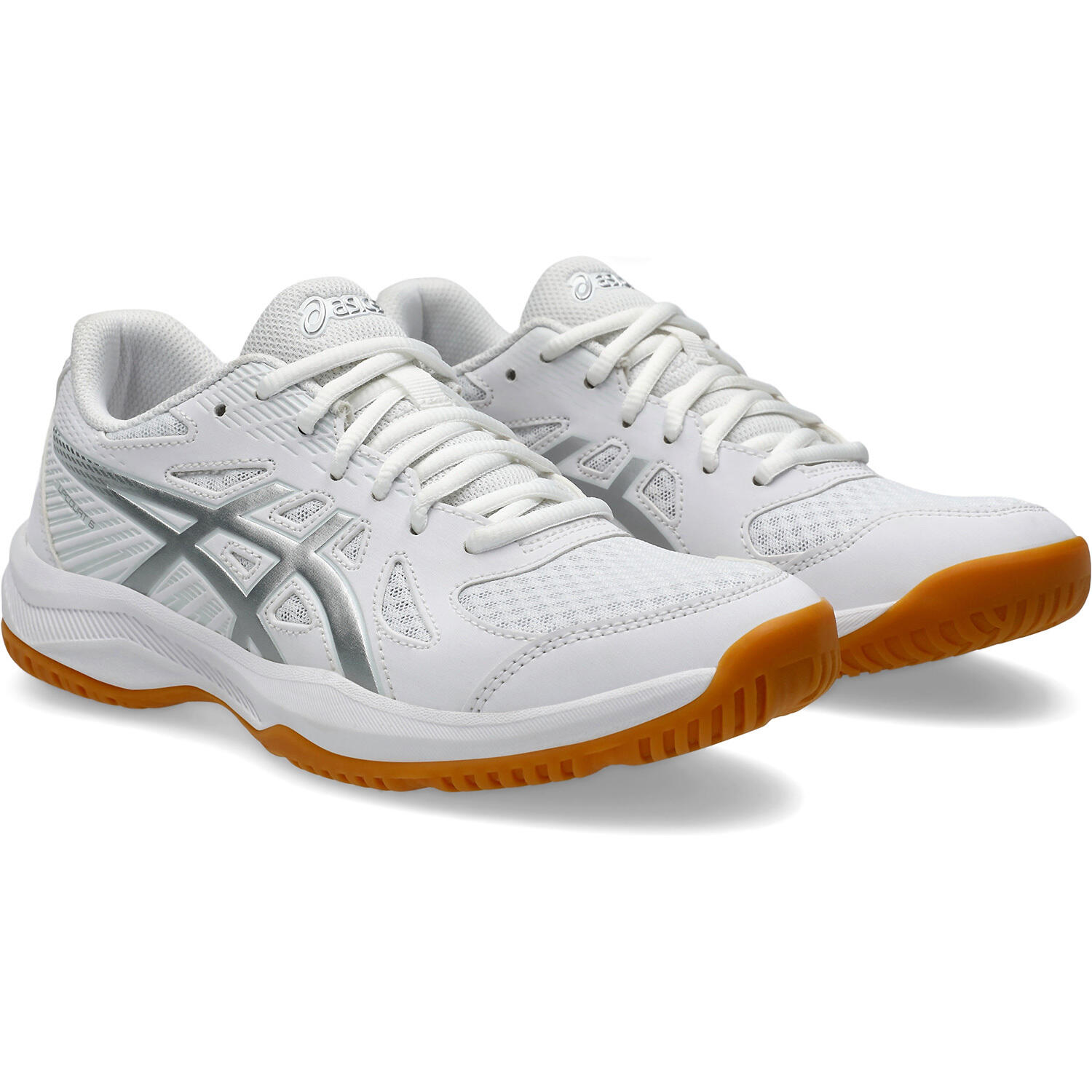 Sport In De Zaal Dames - ASICS Upcourt 6 W - White/Pure Silver 5/7
