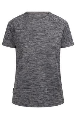 Trespass selinne - dames duoskin active top navy gemêleerd