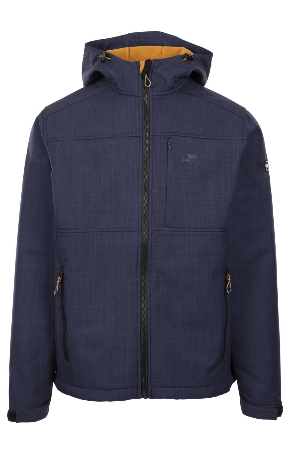 Trespass Piber- Male Softshell Jacket Tp-75 Navy Marl