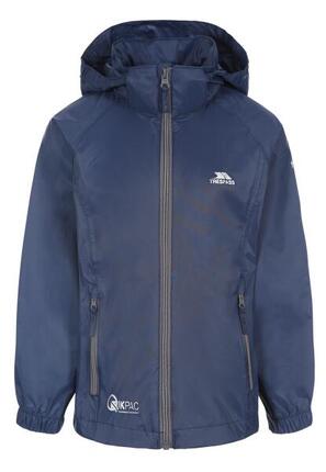 Trespass Qikpac X - Veste Packaway Mixte Enfant Marine/carbone