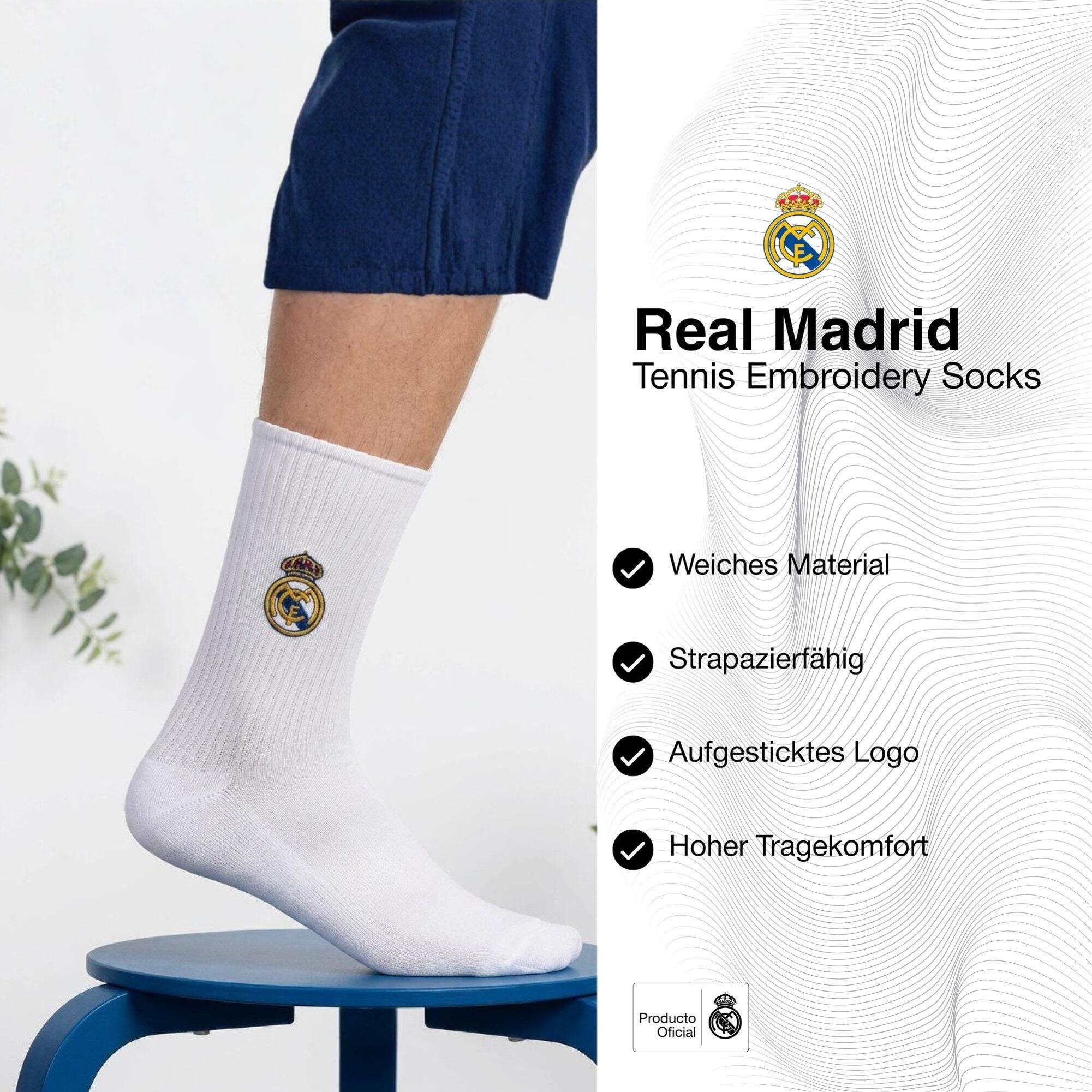 Socken Unisex 5er Pack Stretch-RM Crew Socks 5-Pack Embroidery 4/6