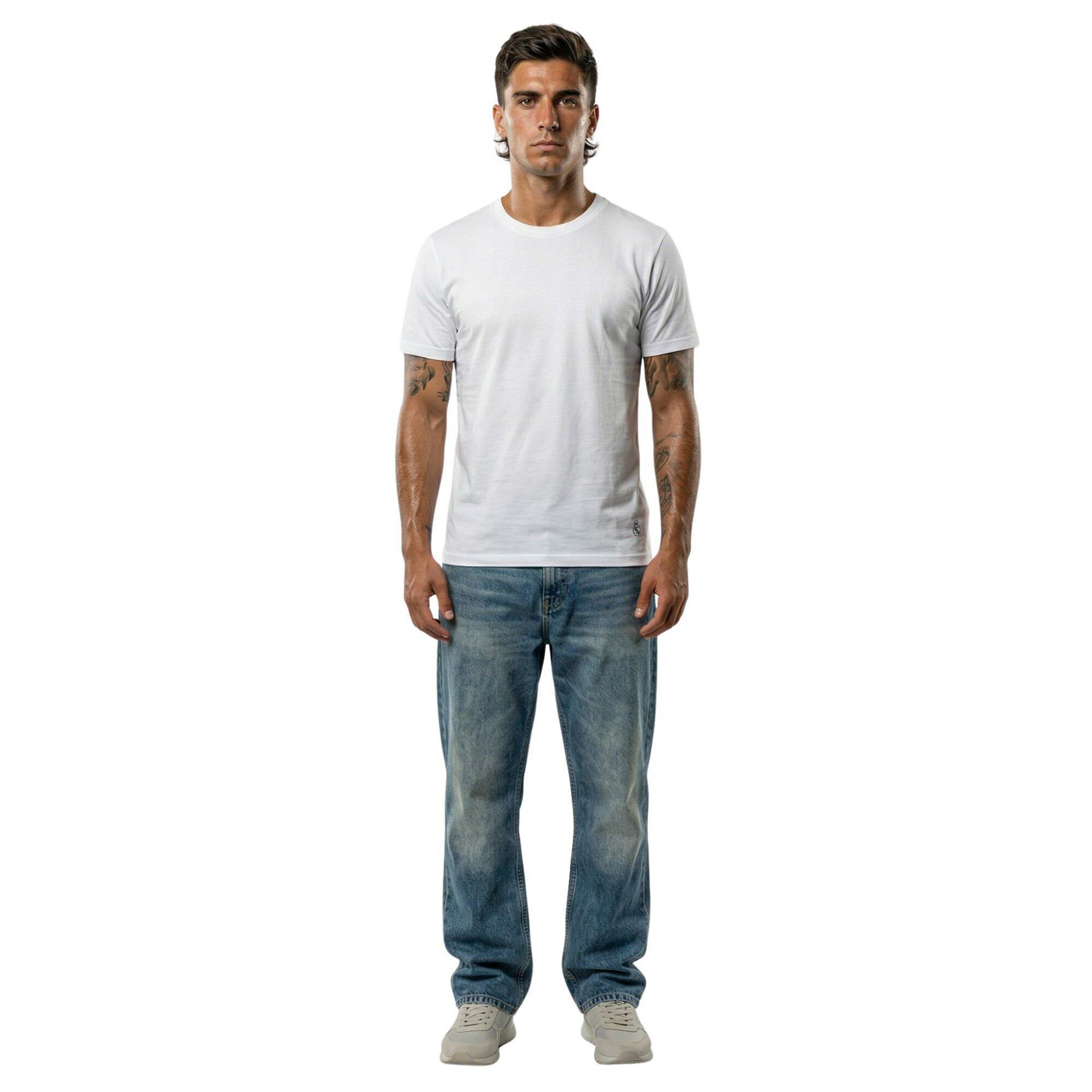 T-Shirt Herren 5er Pack Bequem sitzend-RM Undershirt U-Neck 5-Pack 5/7