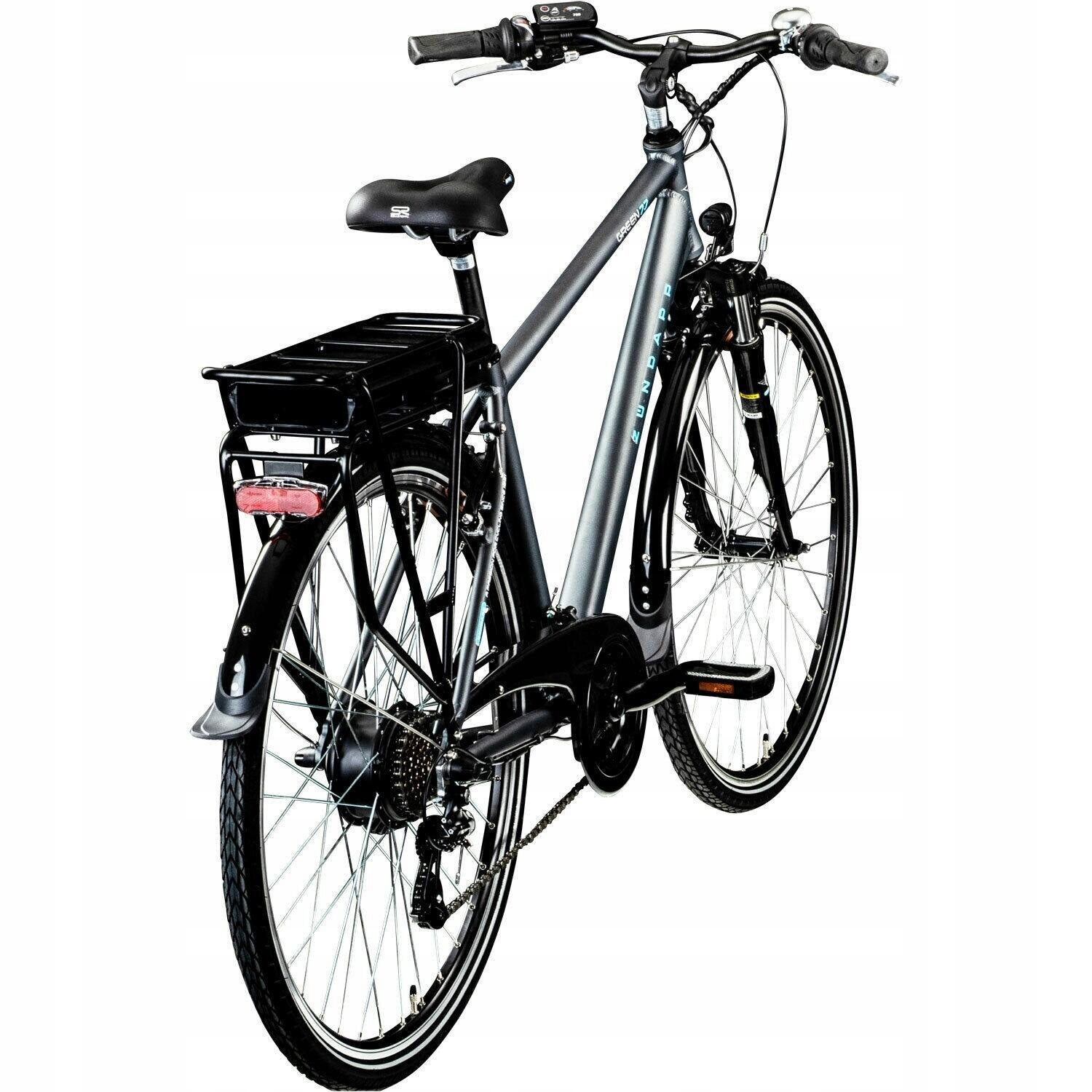 Rower Elektryczny Trekkingowy Zündapp Green 7.7 Koła 28" 4/6