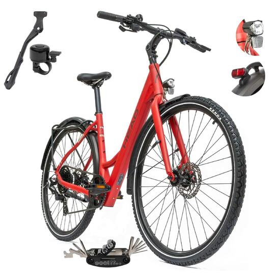 Rower Elektryczny Trekkingowy HEAD eUrban Trinity Koła 28