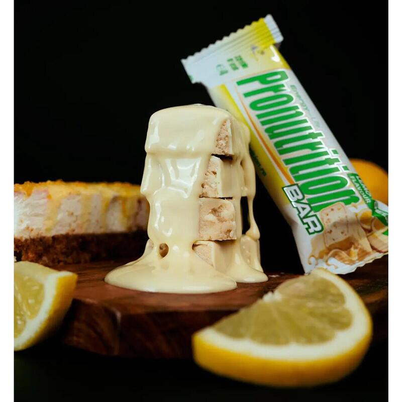 Cutie 12 batoane proteice Pronutrition Bar Lemon Cheesecake, 40g