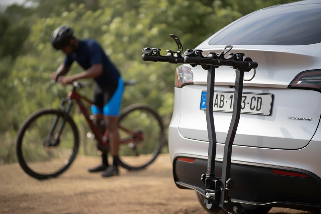 Porte-vélo attelage Arezzo 3 vélos 6/7