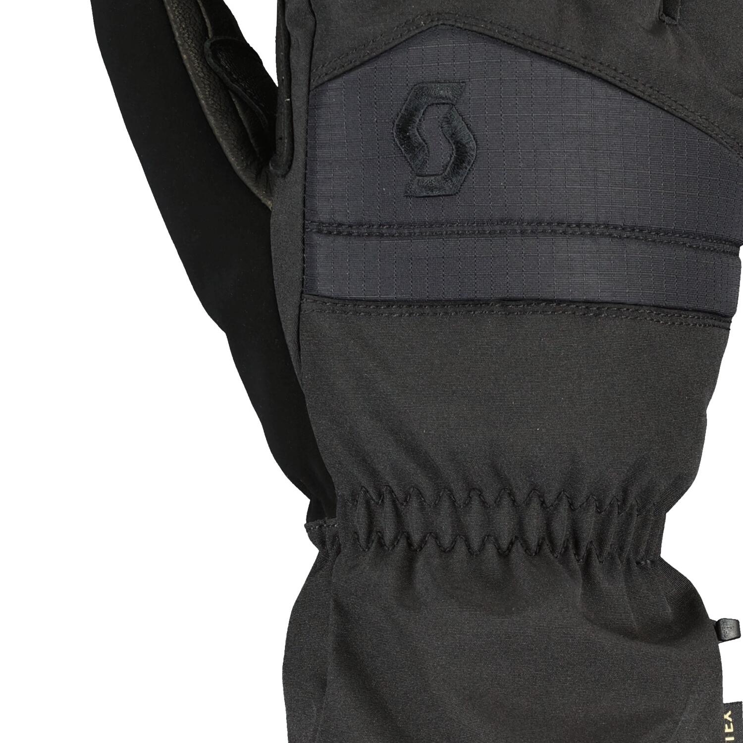 Gants - ski - cuir gore-tex - ultimate premium gtx - noir 3/4