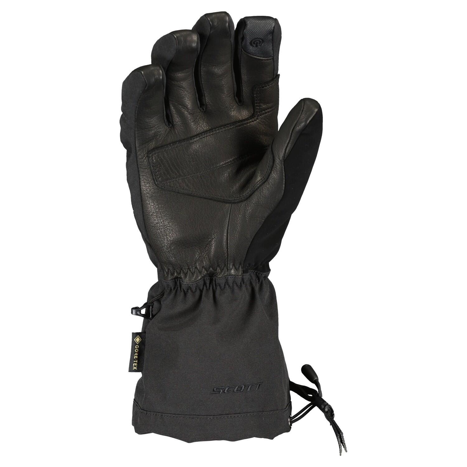Gants - ski - cuir gore-tex - ultimate premium gtx - noir 2/4