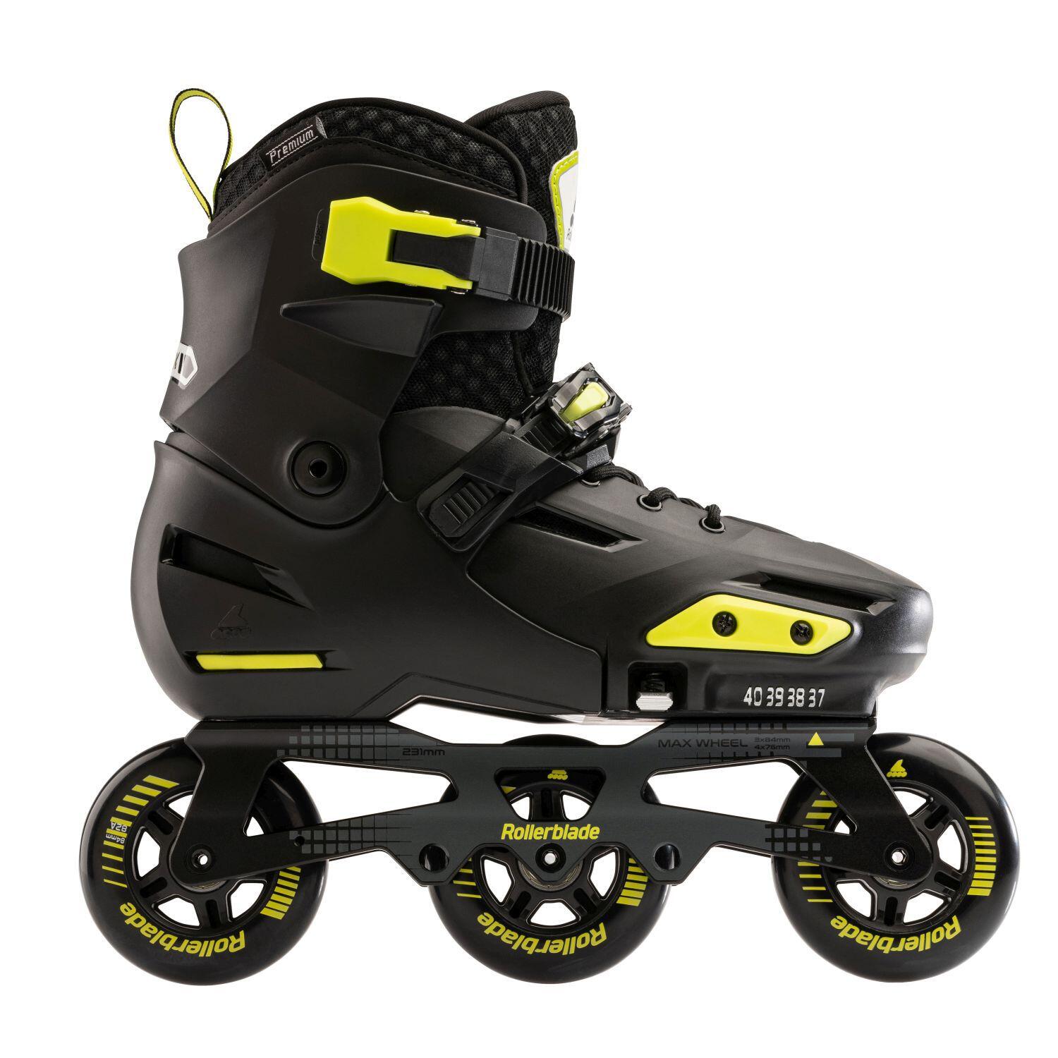 Patines junior APEX 3WD negros Rollerblade 3/7
