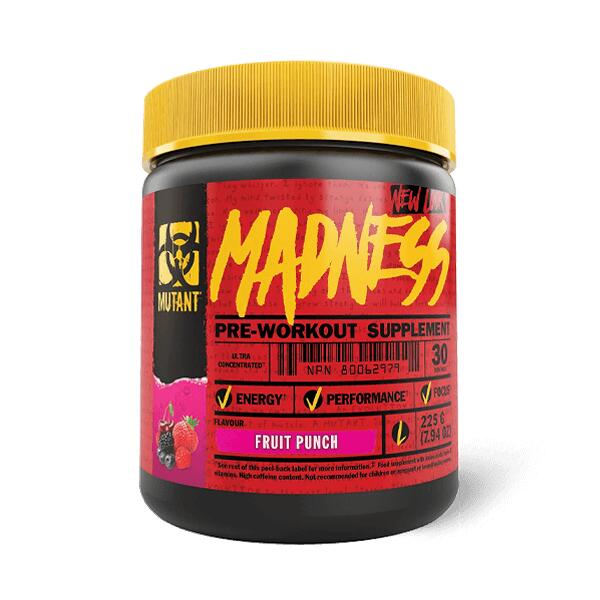 Mutant Mutant Madness (30 serv) Blue Raspberry - Pré-entraînement 4/5