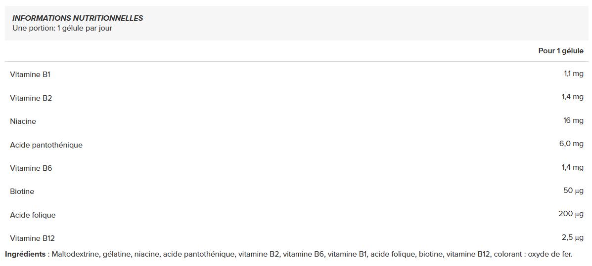 Witaminy z grupy B-complex (90 kaps) 2/2