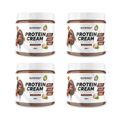 Pak mp proteïnecrème (4x250g) - protein cream (4x250g) witte chocolade