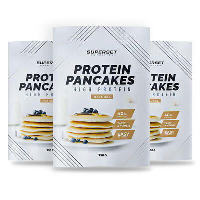 Pak mp - proteïne pannenkoeken (3x750g) - pancakes proteins naturel (3x750g)
