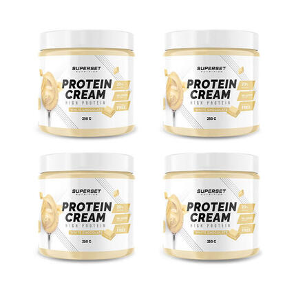 Pak Mp Proteïnecrème (4x250g) - Protein Cream (4x250g) Witte Chocolade