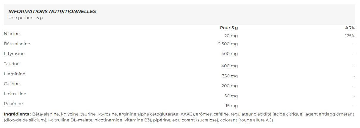 Surowy boost (300g) 2/2