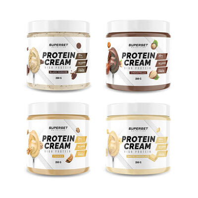 Pak mp proteïnecrème (4x250g) - protein cream (4x250g) witte chocolade