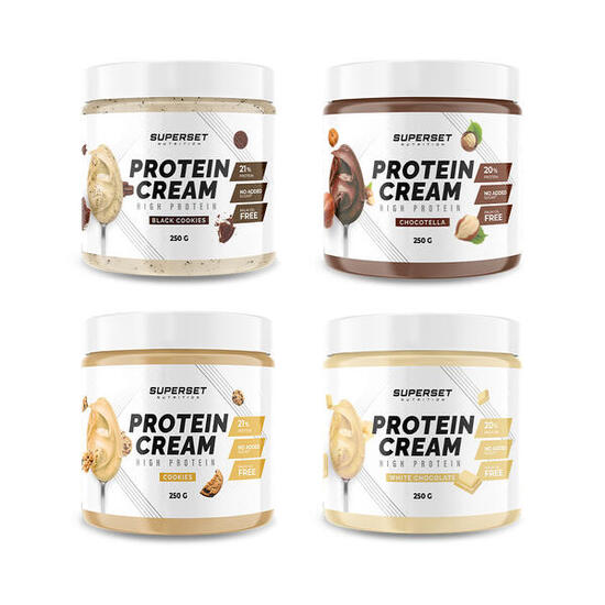 PROTEIN CREAM (4X250G) Czarne ciasteczka