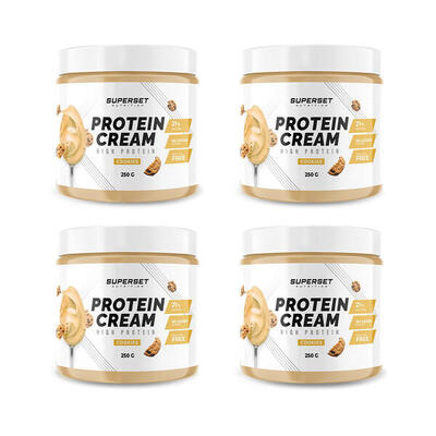 Pak mp proteïnecrème (4x250g) - protein cream (4x250g) witte chocolade