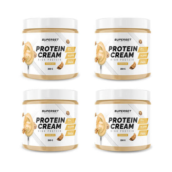 PROTEIN CREAM (4X250G) Czarne ciasteczka
