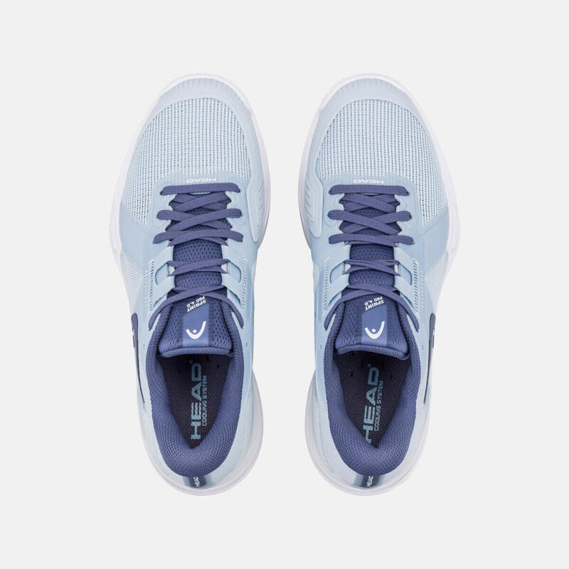 Head Sprint Pro 4.0 Clay Azul Mujer 274156