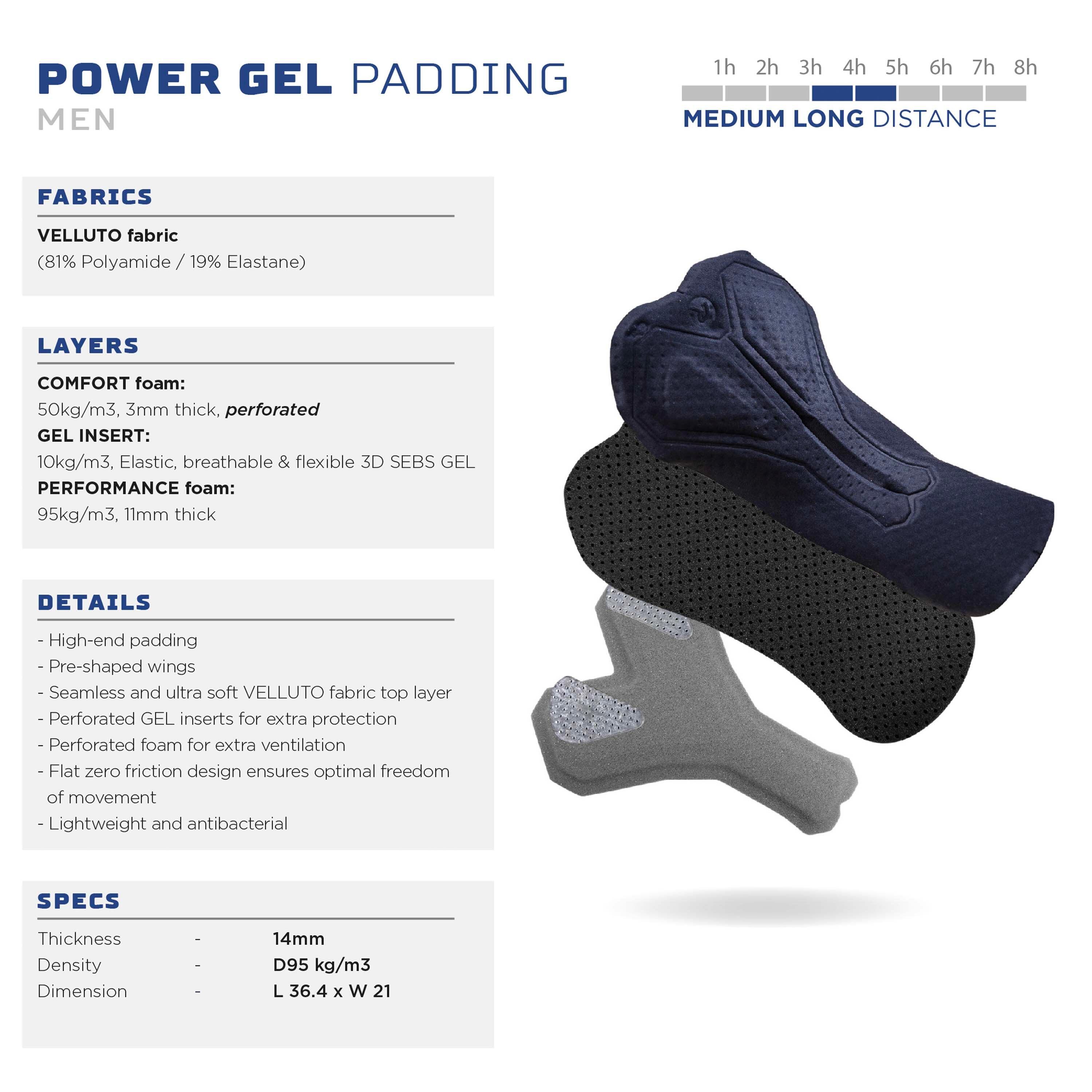 Pantaloni corti da ciclismo - Con bretelle Uomini - Ultracing 2.0 6/7