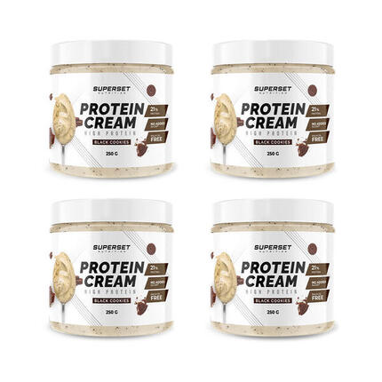 PROTEIN CREAM (4X250G) Czarne ciasteczka