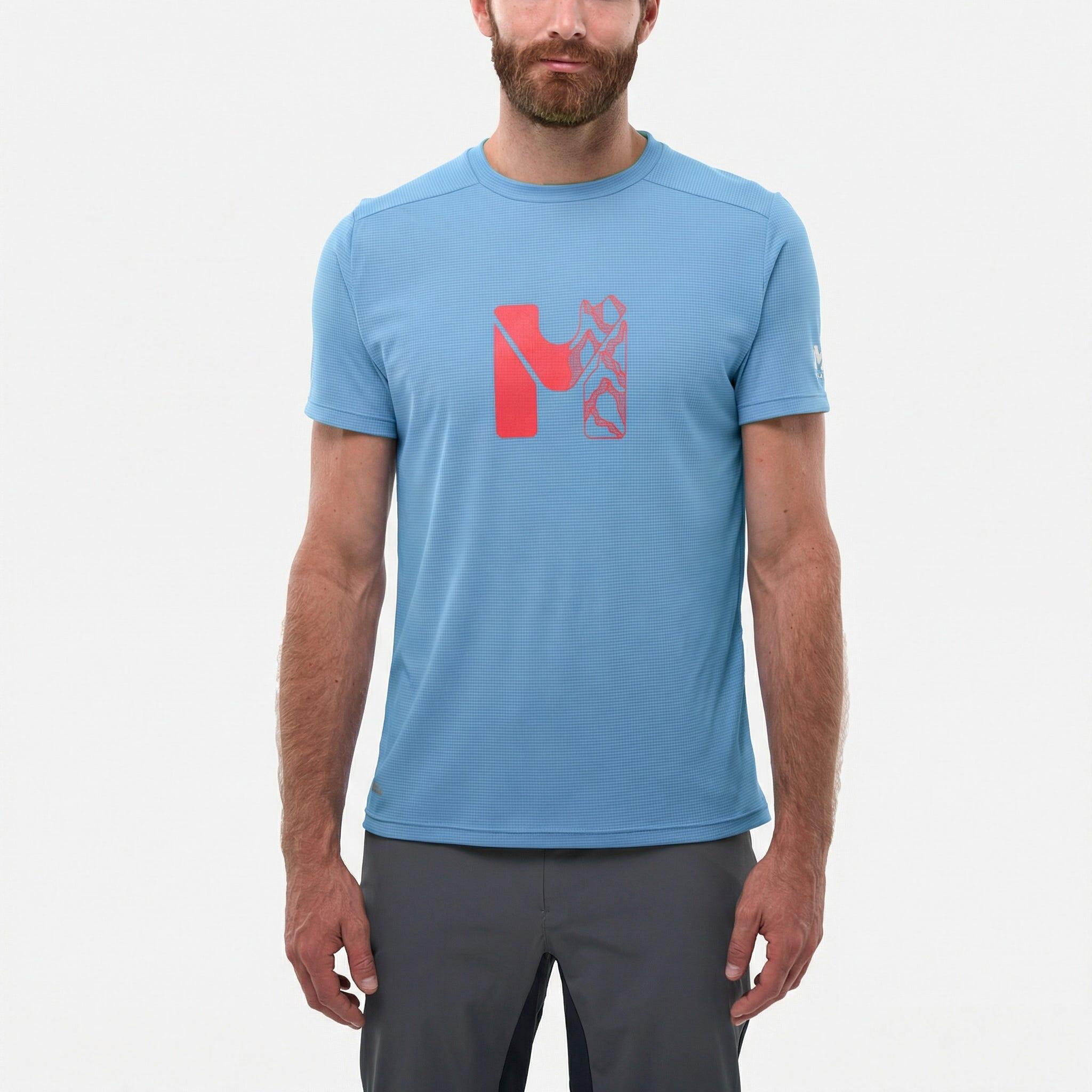 T-shirt Alpinismo Uomini  KAMET MAP 3/3
