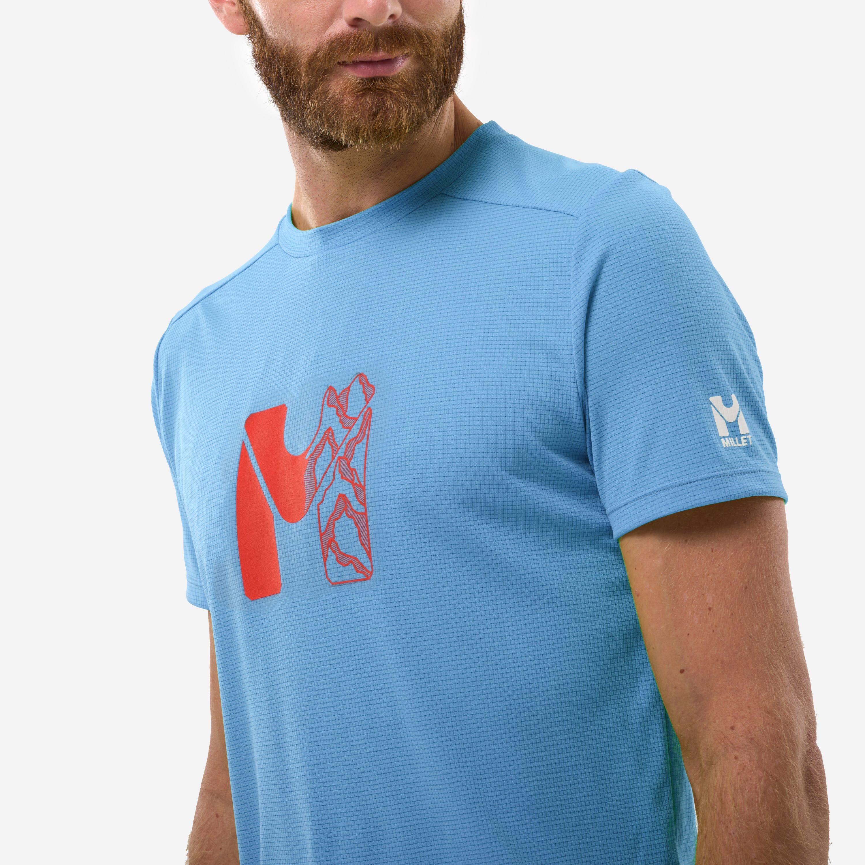T-shirt Alpinismo Uomini  KAMET MAP 2/3