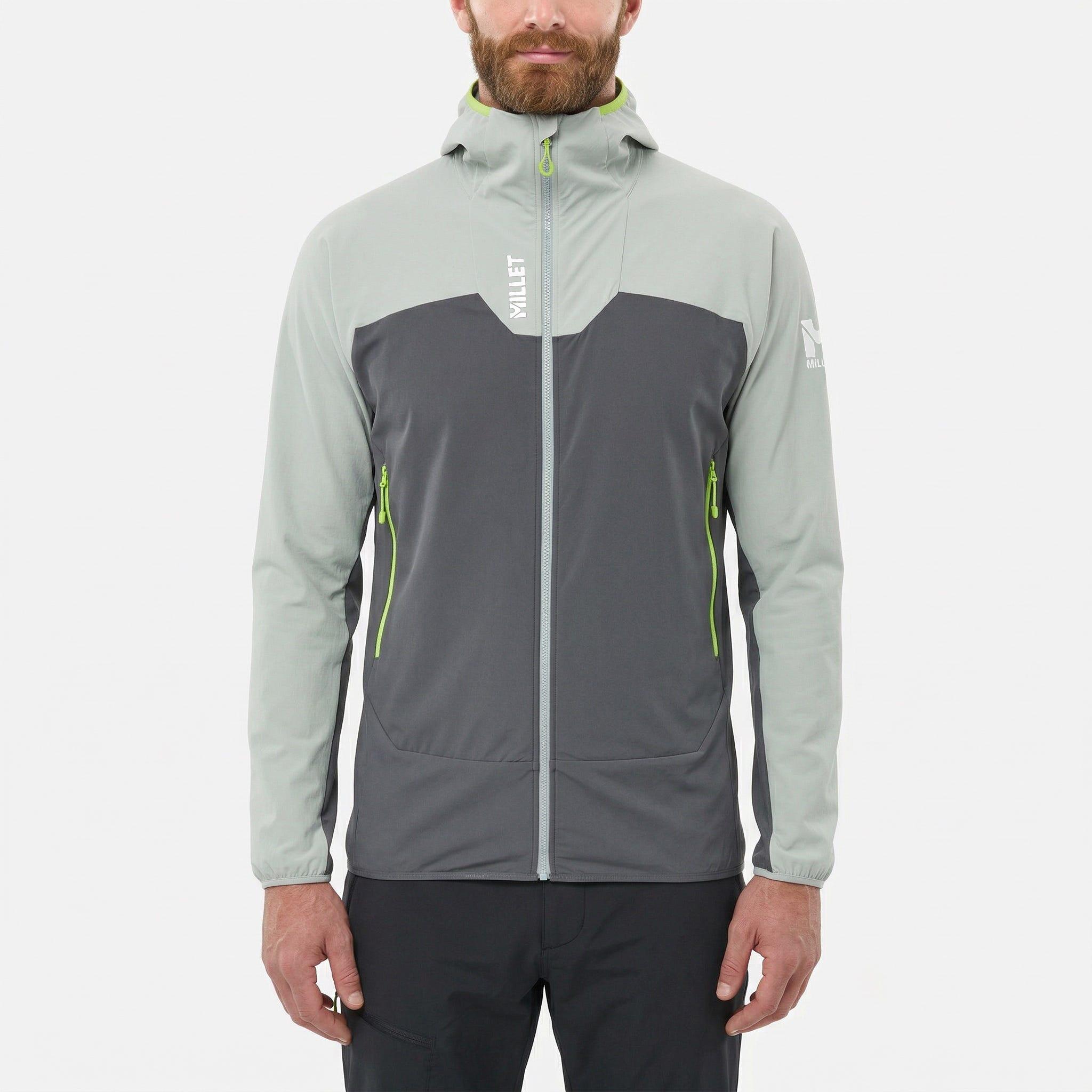 Veste Softshell Alpinisme pour homme KAMET XCS LIGHT HOODIE 2/3