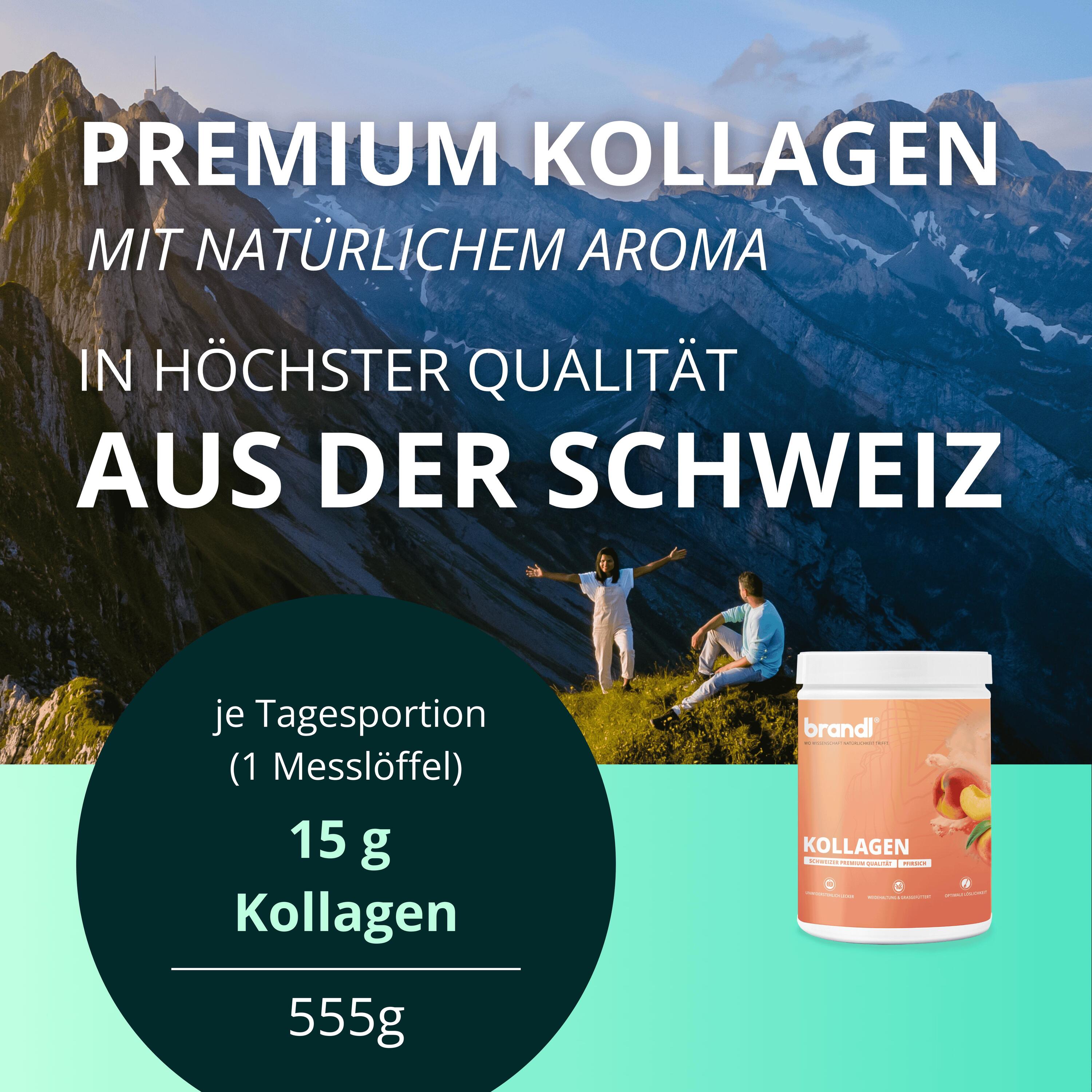 COLLAswiss® Kollagen Pulver aus Schweizer Weidehaltung grassgefüttert 2/6
