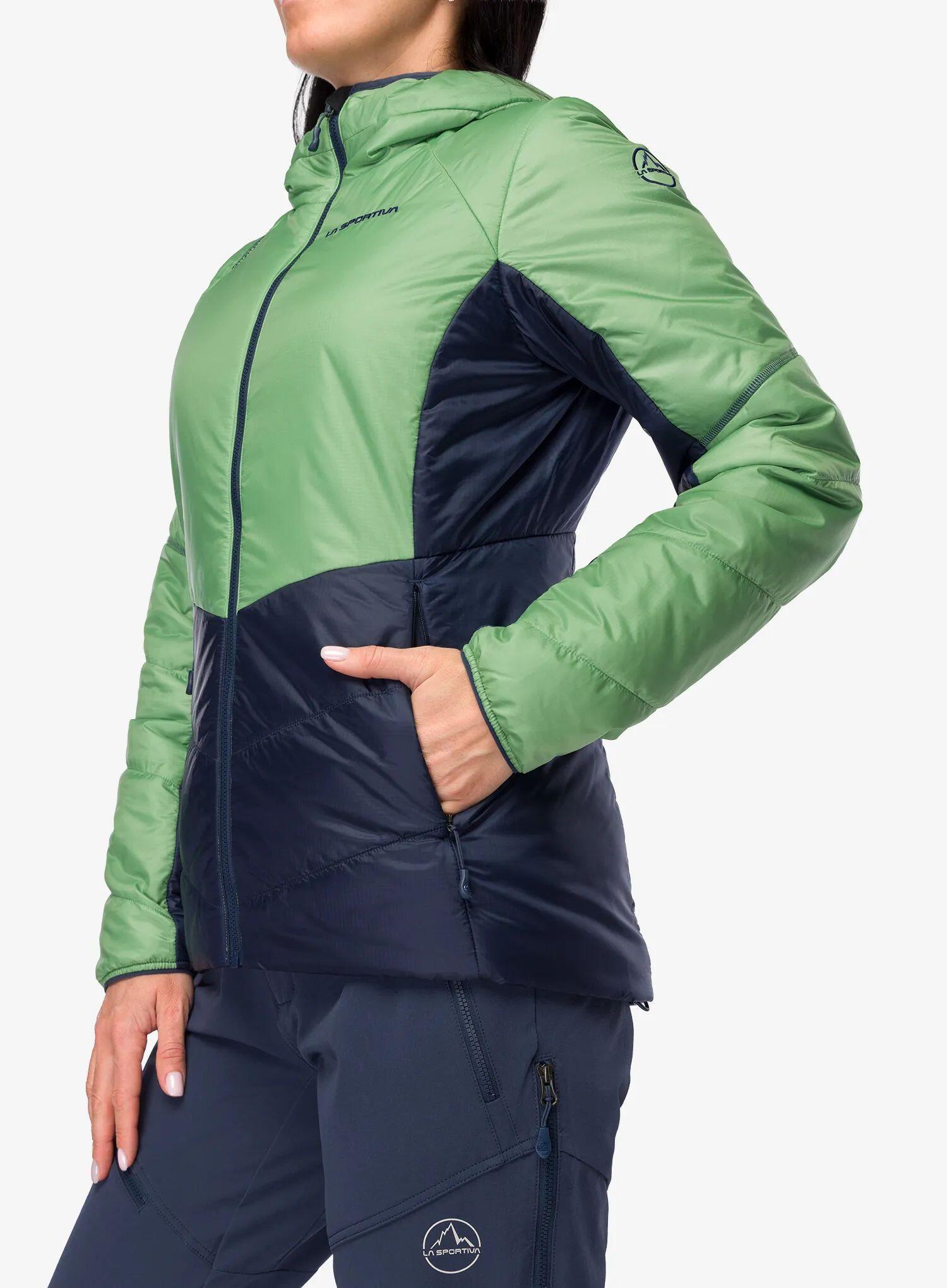 Giacca invernale da donna La Sportiva Mythic Primaloft: Aspen Green Night Sky 3/7