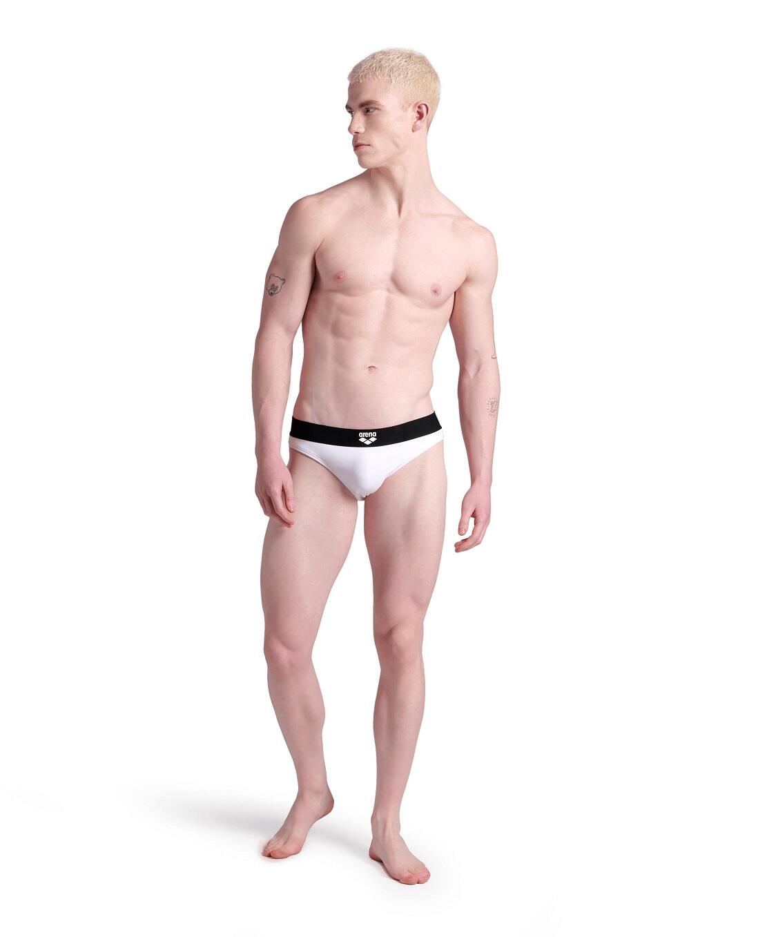 Kąpielówki męskie slipy Arena Bicolore Elastic Brief 3/6