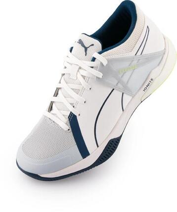 Puma Unisexe Explode Xt Hybrid 2 Blanc-gris-jaune Blanc
