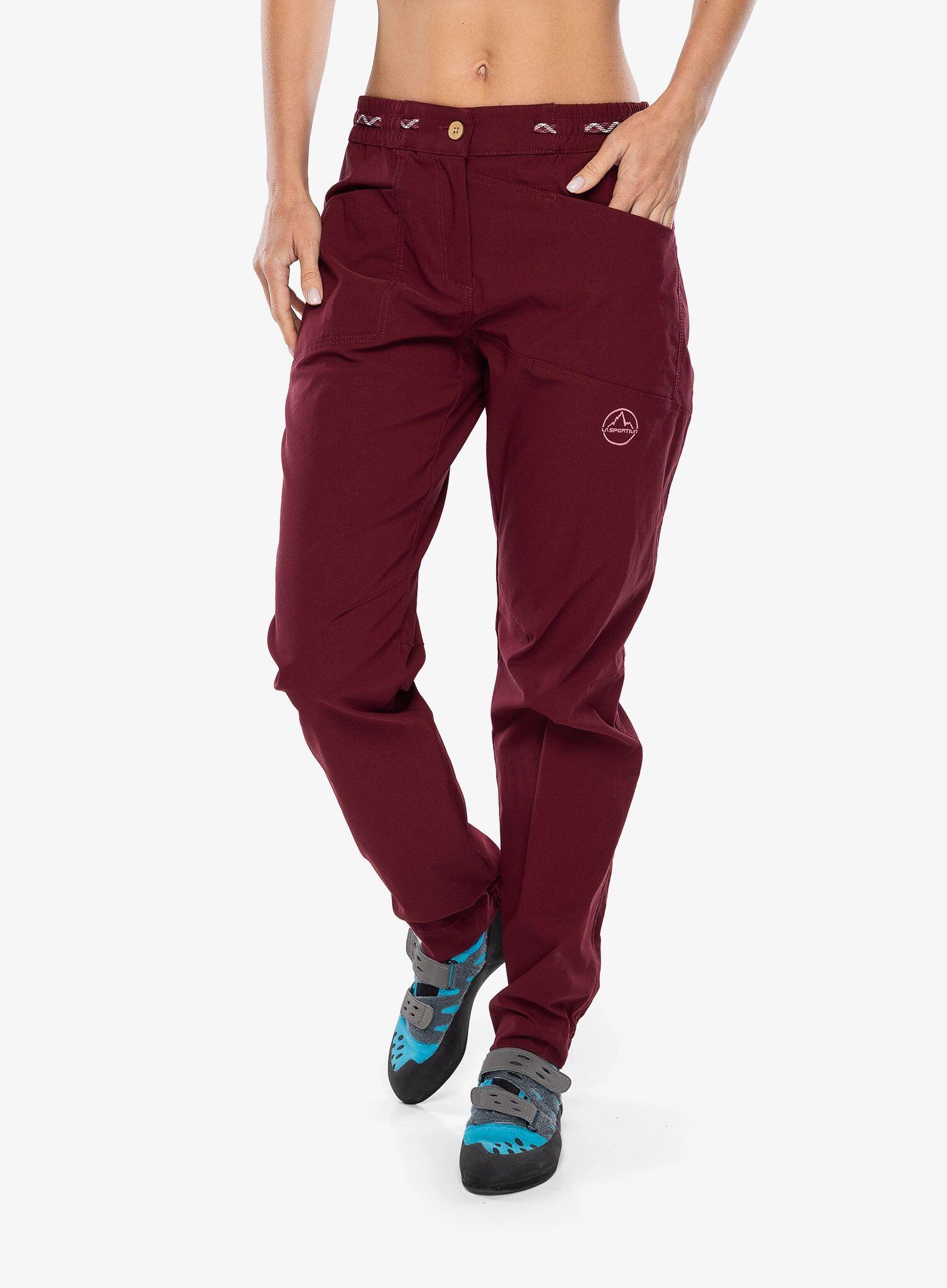 Pantaloni da arrampicata Donna La Sportiva Mantra elasticizzati 3/7