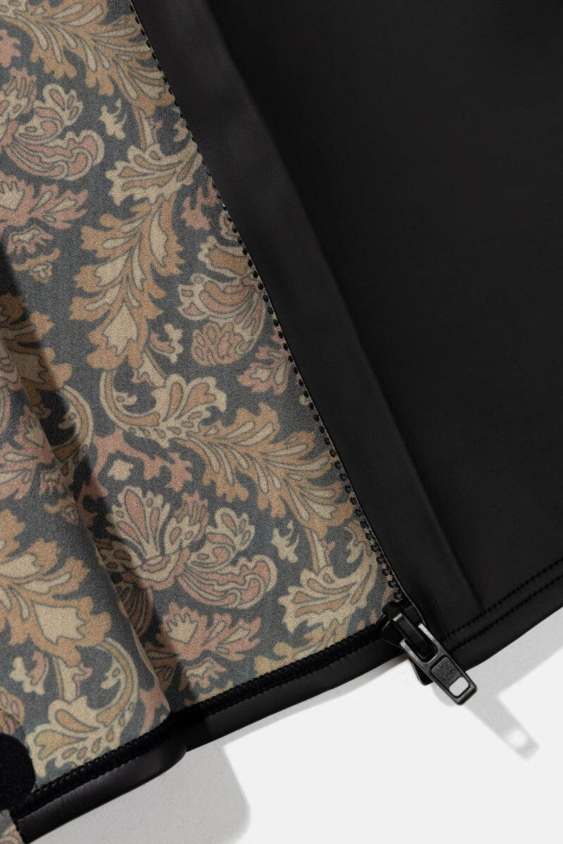 Casaco de Neoprene - Retro com Fecho Frontal 7/7