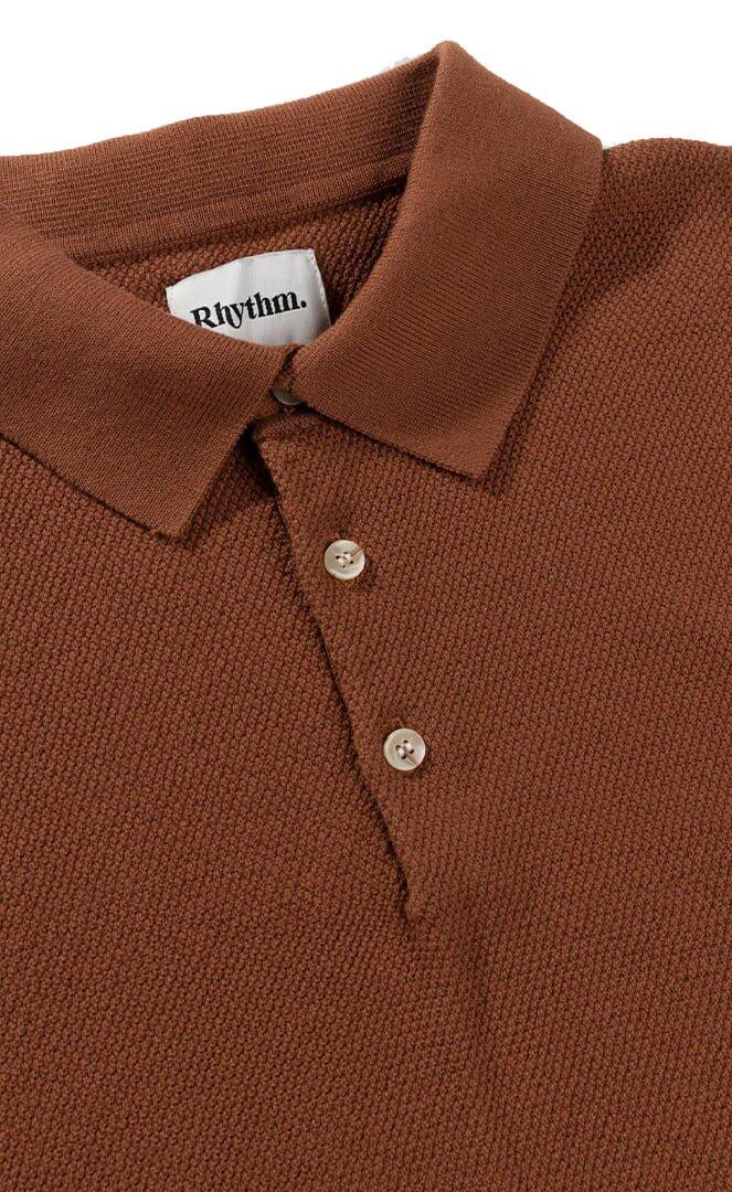 Polo de Hombre de Punto Texturizado - L/S 2/5