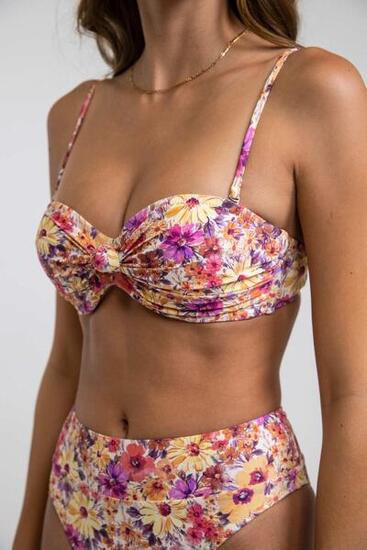 Bombas Knotted - Haut De Maillot Femme