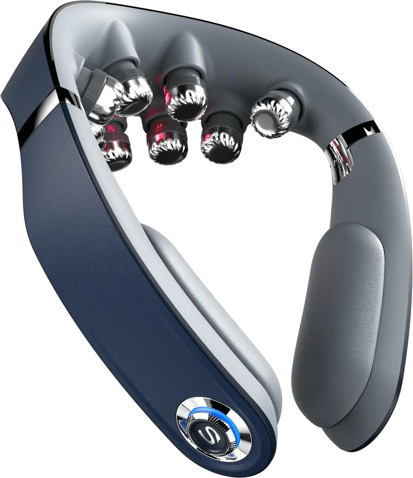 SKG Masajeador de cuello G7 Pro-Fold azul  Recuperación cervical vidas activas 3/7