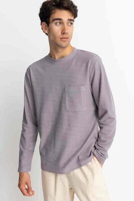 Vintage terry - l/s t-shirt heren