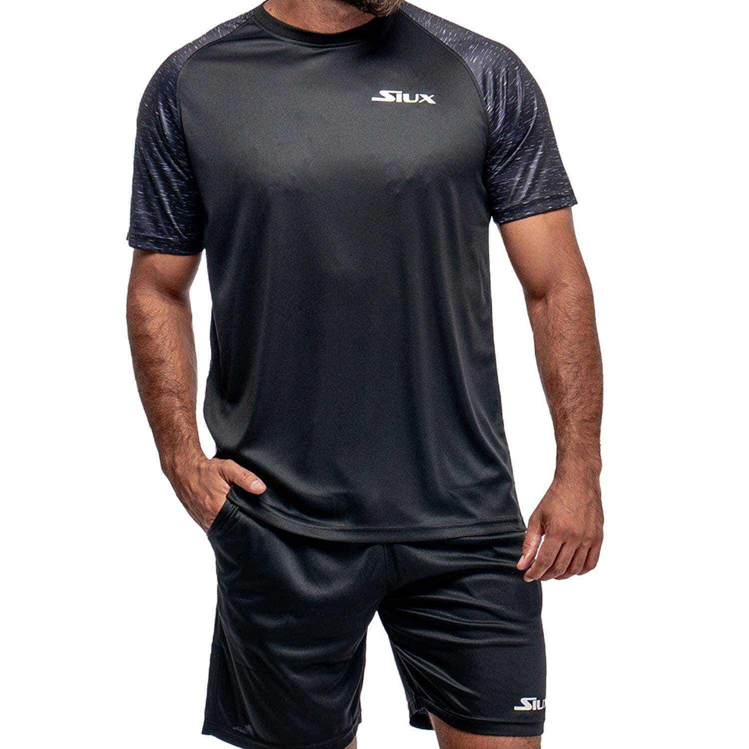 Camiseta Siux Club 25 Hombre Negra 5/7