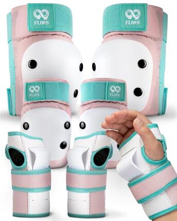 Protection Roller Enfant Fille - Protege Trotinette, Skateboard, Velo 3-12 ans