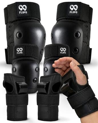 Protection Roller Enfant Fille - Protege Trotinette, Skateboard, Velo 3-12 ans