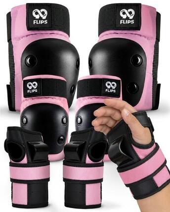 Protection Roller Enfant Fille - Protege Trotinette, Skateboard, Velo 3-12 ans