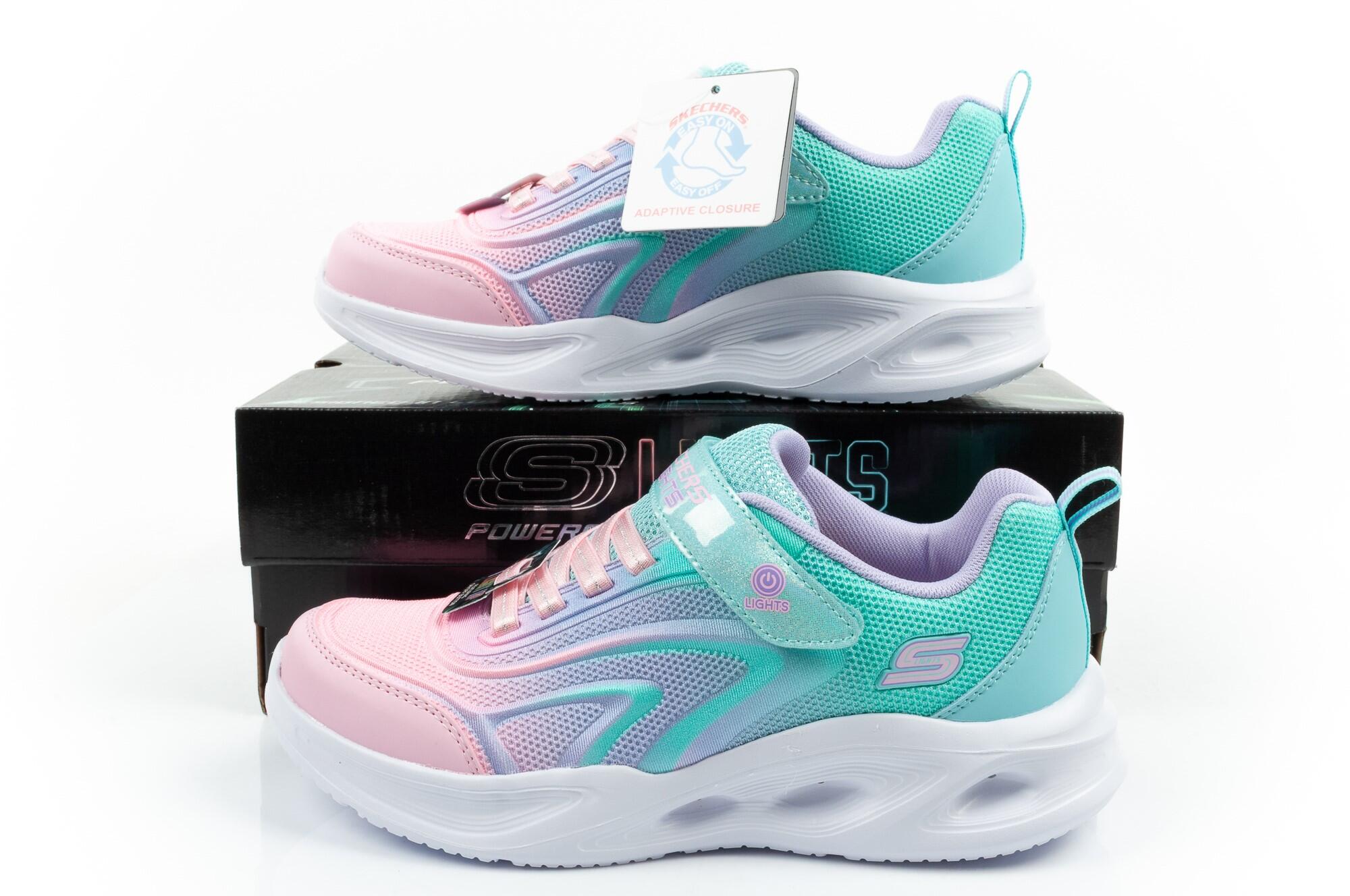 Scarpe sportive per bambini Skechers Color Breeze LED 7/7