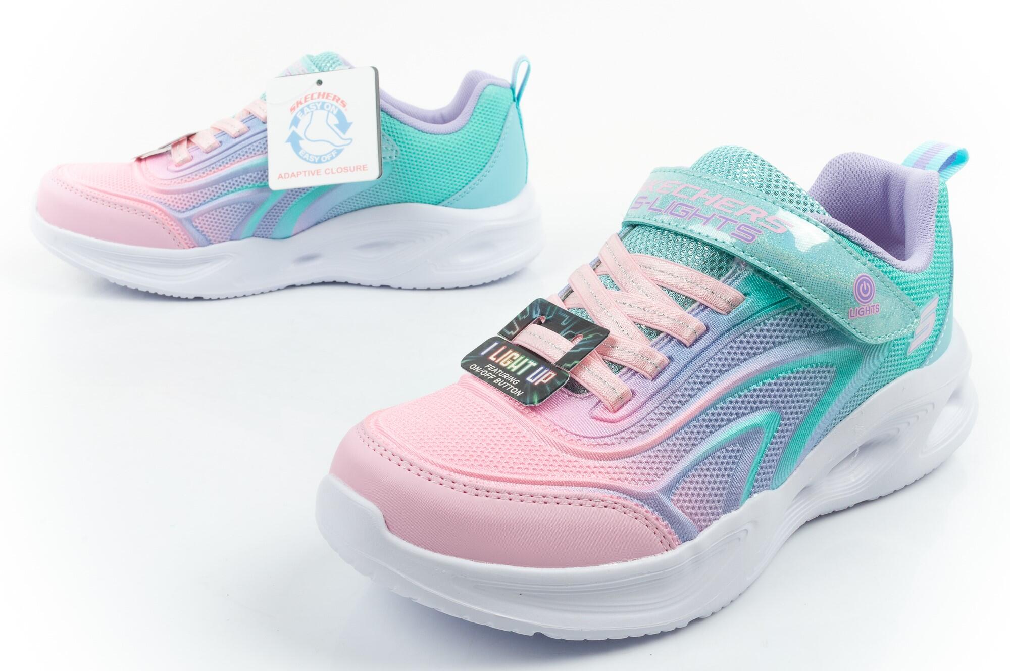 Scarpe sportive per bambini Skechers Color Breeze LED 5/7
