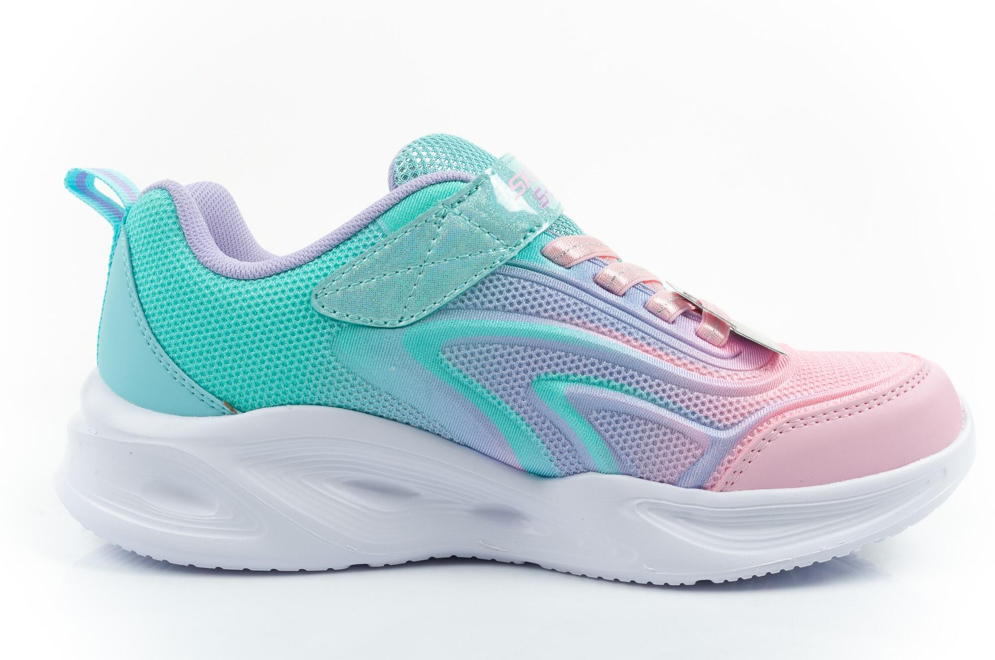 Scarpe sportive per bambini Skechers Color Breeze LED 4/7